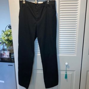 Lee Straight Leg Black Pants